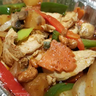 Cashew chicken so Good