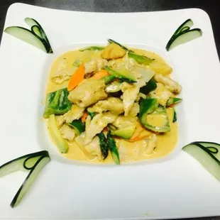 Thai Curry Chicken.