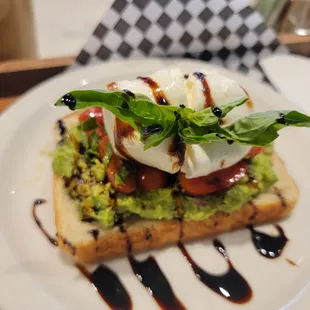 Caprese Avocado Toast