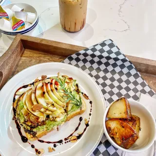 Potato & Egg Avocado Toast