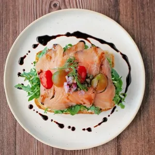 Smoked Salmon Avocado Toast