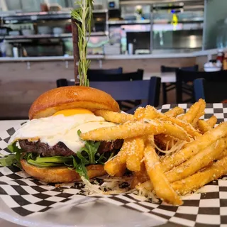 Lemon Tree Loaded Burger