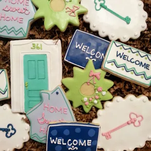 Housewarming cookies!