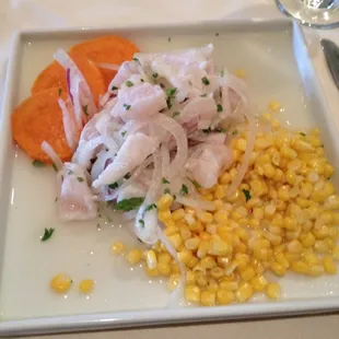 Ceviche de pescado