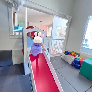 Toddler climbing area