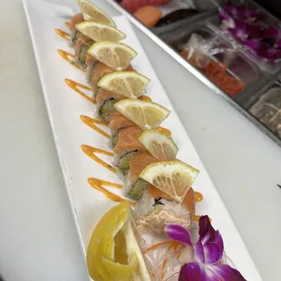 Lemon Salmon Roll