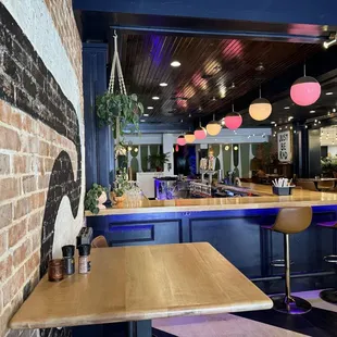 Bar area
