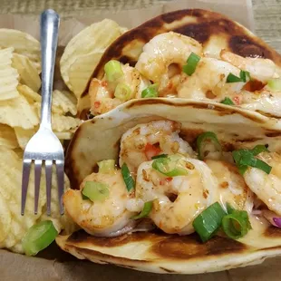Bang Bang Shrimp tacos (special)