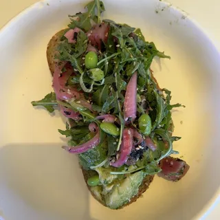 Poke-avo Toast