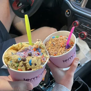 Lemonberry frozen yogurt