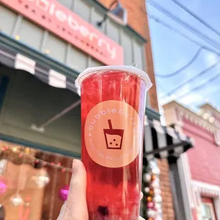 bubbleberry tea