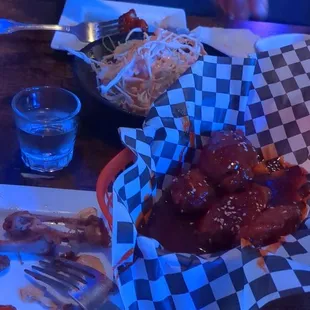 Wings and soju