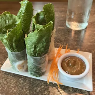 Shrimp Thai Fresh Spring Rolls