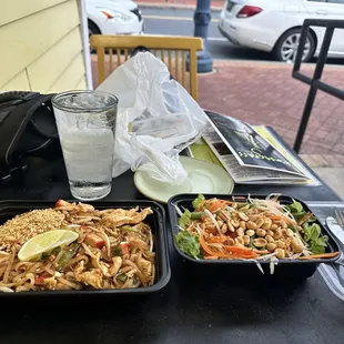 Pad Thai, Papaya Salad