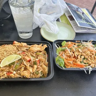Pad Thai, Papaya Salad
