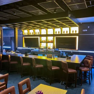 Beautiful cocktail bar