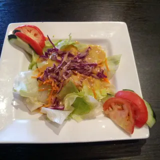 Salad with Peanut Vinaigrette