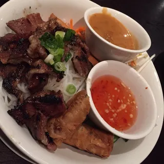 Grilled Pork And Egg Rolls