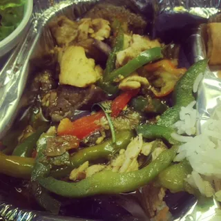 Eggplant Basil Lunch