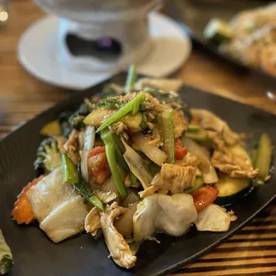 Mixed veggies and chicken