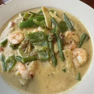 Shrimp Green Curry