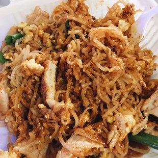 Chicken pad Thai