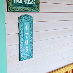 Discrete signage