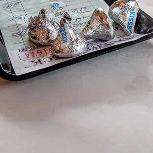 Topping off the meal