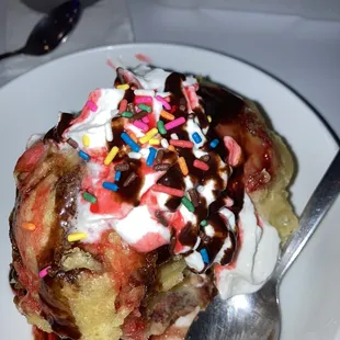 Fried ice cream