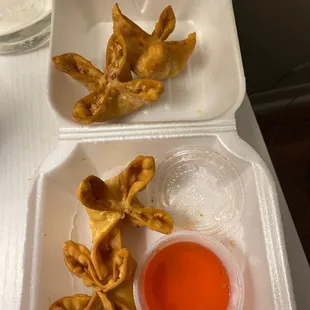 Crab Rangoons (I think it came with 6)