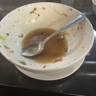 Empty Buddha bowl yummy