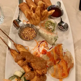 Appetizer sampler