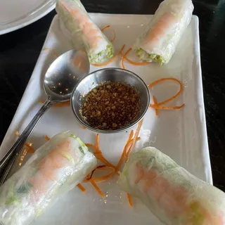 Shrimp & Chicken Fresh Spring Rolls