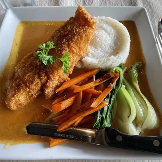 Panko Crusted Grouper