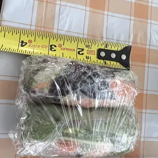 $7 for two tiniest veggie rolls I've ever seen