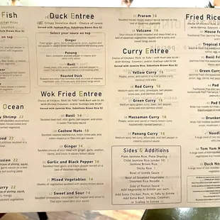 menu, sushi and sashimi