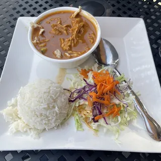 Panang Curry Lunch