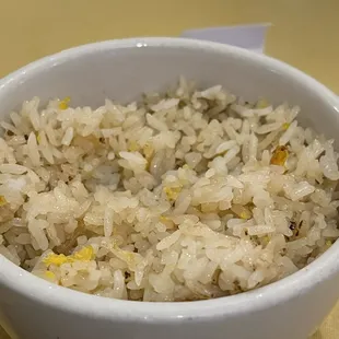 Overcooked fried rice