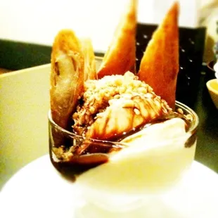 banana spring roll