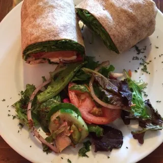 Smoked Salmon Wrap