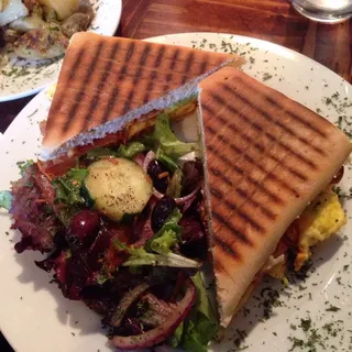 Scrambled Egg Panini