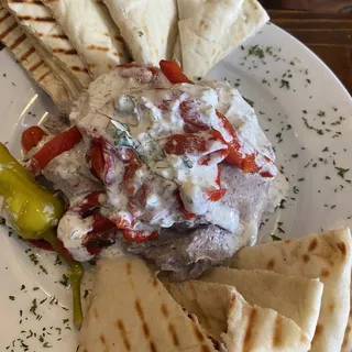 Black Bean Hummus and Pita