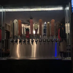Just a few of the taps....they also have Yuengling Lager
