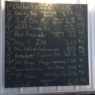 A wide variety of taps! Also they have some great food trucks.