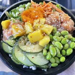 3 Scoops Miso Mango Salmon