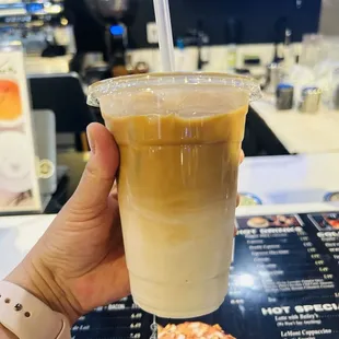 Iced latte