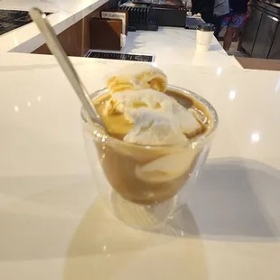 Dulce De Leche Affogato