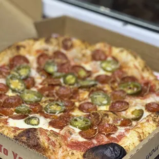 Pepperoni + Jalapeños