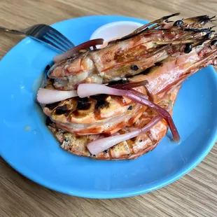 Gambas a La Plancha