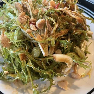 Grilled Pea Salad
